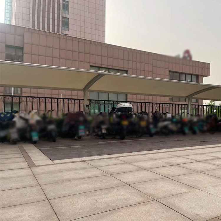 阜南县膜结构电动车棚